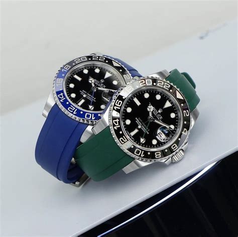 rolex with silicone strap|rolex rubber strap pairing guide.